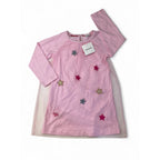 5-6Y Light Pink Starry Tulle Dress - Pop Candy