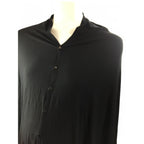 One Size - Black Button Up Nursing Cover