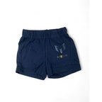 UK 0-3M Navy Blue Messi Cotton Shorts - Adidas