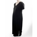 Extra Large - Black T Shirt Maternity Dress