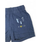 UK 0-3M Navy Blue Messi Cotton Shorts - Adidas