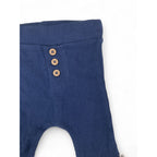 1-3M Navy Blue Ribbed Leggings - Woolworths