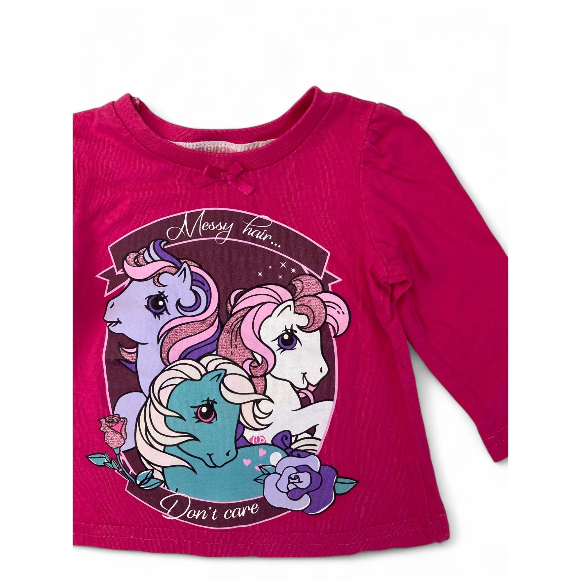 6-9M Pink "My Little Pony" Long Sleeve T Shirt - Real
