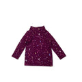 0-3M Purple Constellation Poloneck Top - Cuddlesome