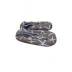 6-12M Grey & White Starfish Fabric Soft Soles Shoes - Myang