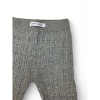3-6M Grey Cableknit Viscose Blend Leggings - Earthchild