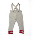 9-12M Cream Ribbed Suspender Leggings - Next
