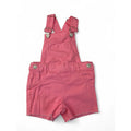 6-12M Pink Heart Pocket Summer Dungaree - Cuddlesome