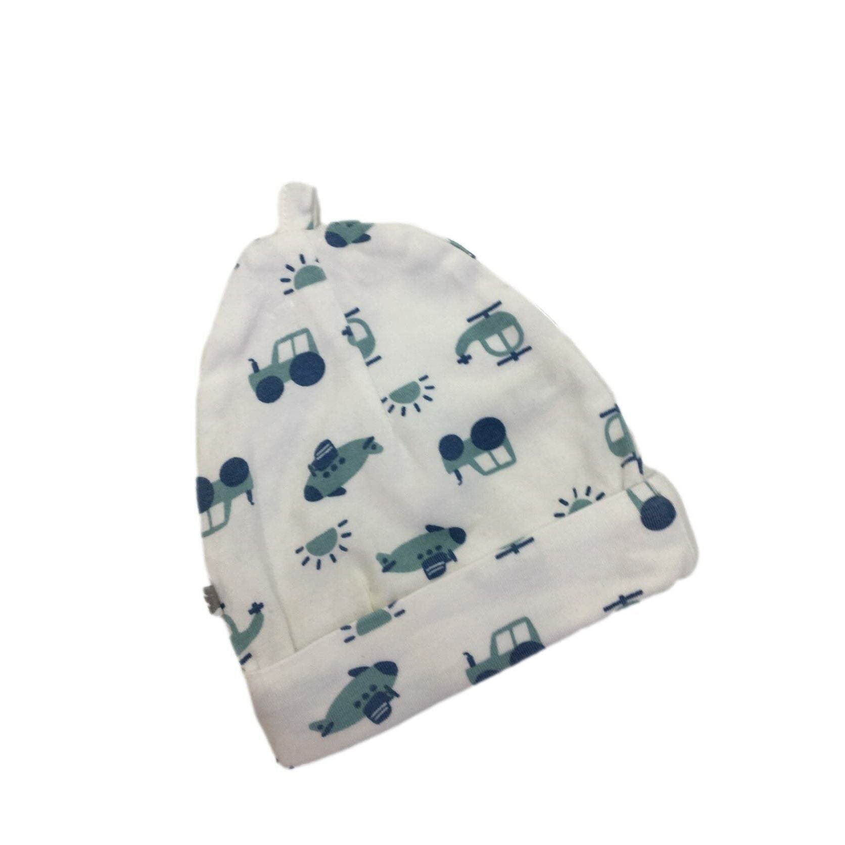 1-3M Cream-Green Transport Beanie - Woolworths