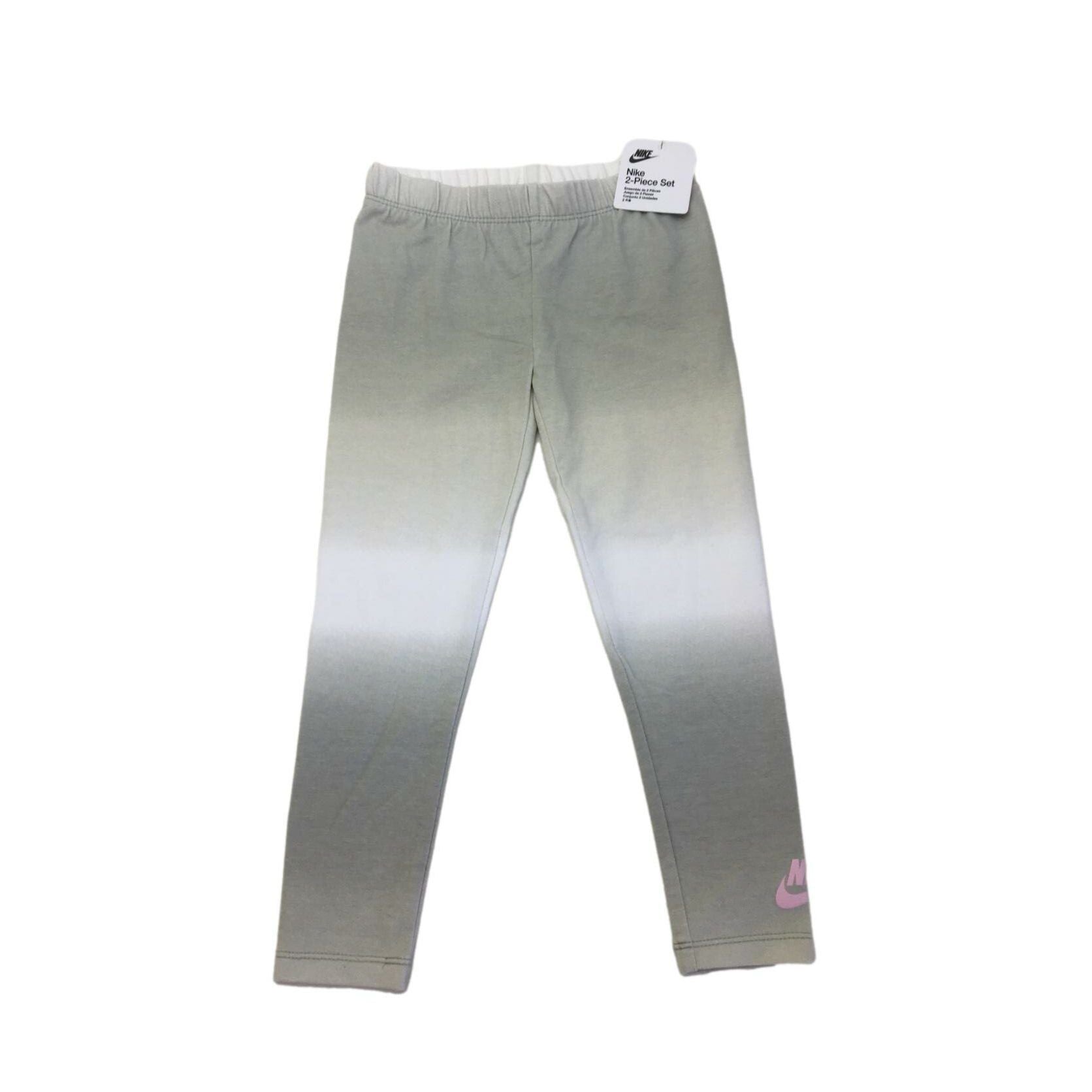 *NEW* 4-5Y Sage Green & White Tie Dye Leggings - Nike