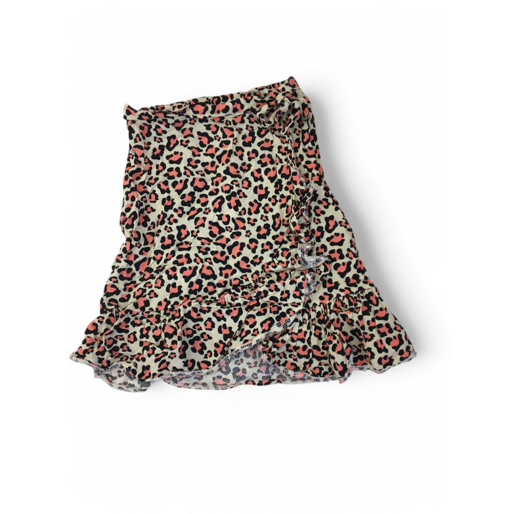 2-3Y Beige & Pink Viscose Leopard Print Skirt - Mr Price