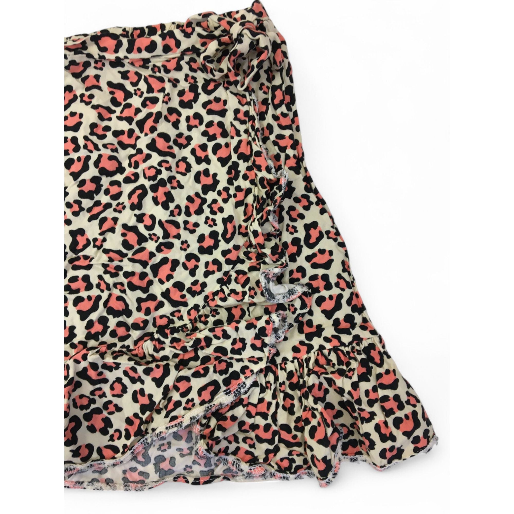 2-3Y Beige & Pink Viscose Leopard Print Skirt - Mr Price