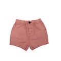 6-12M Red & White Stripe Cotton Shorts - Cotton On
