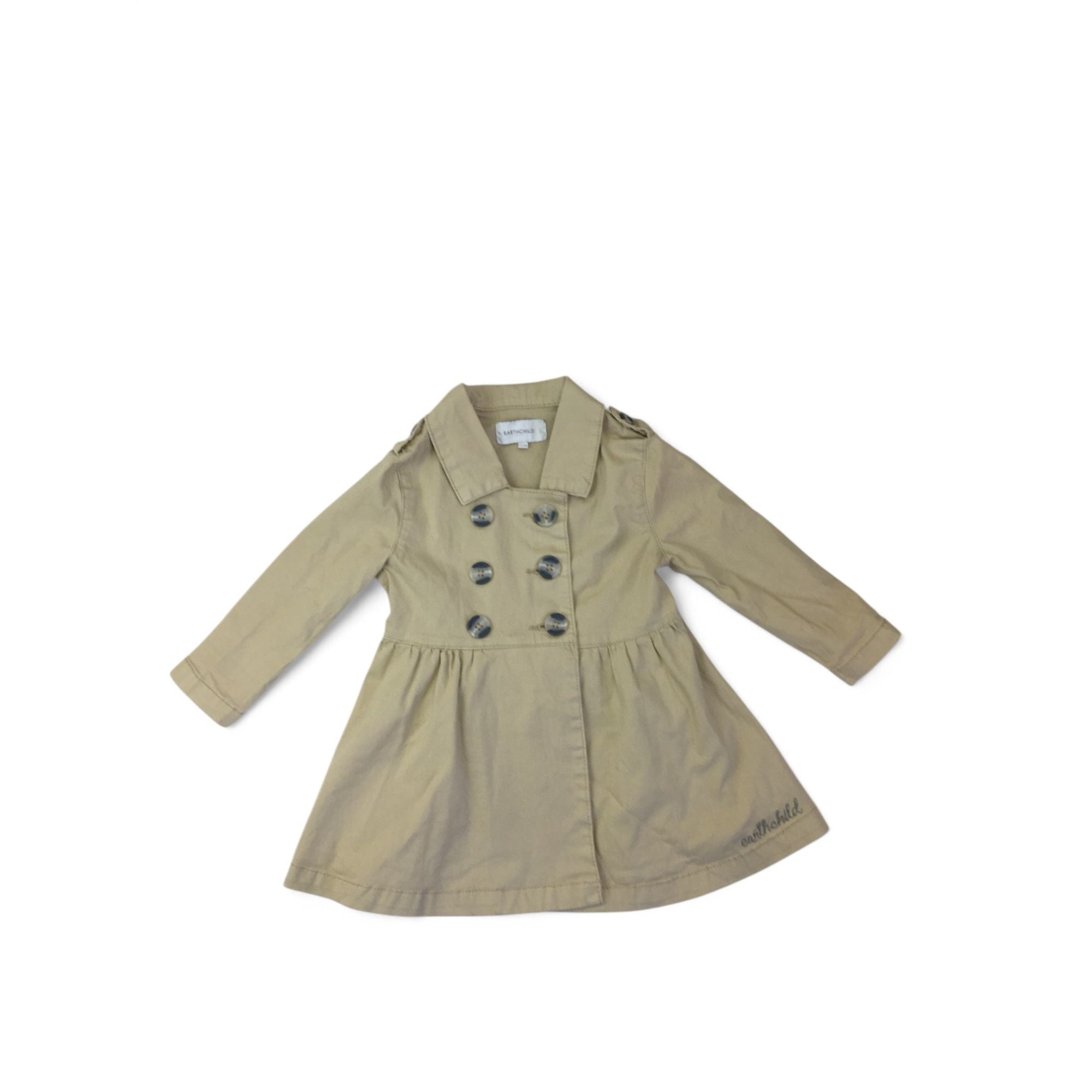 12-18M Beige Trench Coat - Earthchild