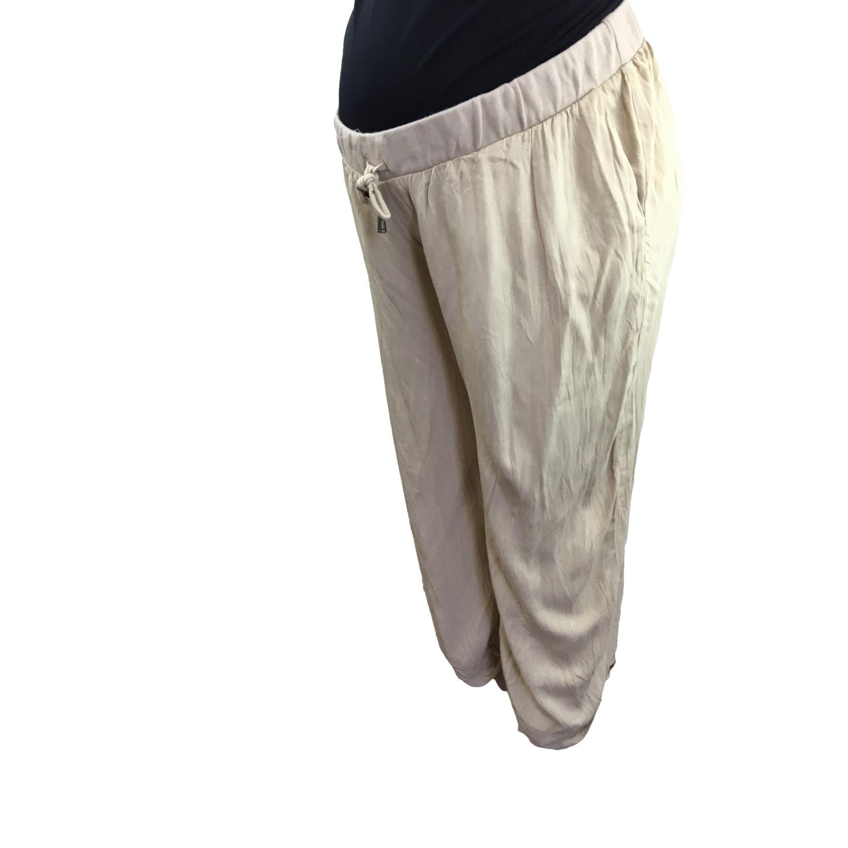 Size 16 - Beige Viscose Maternity Pants - Superbalist