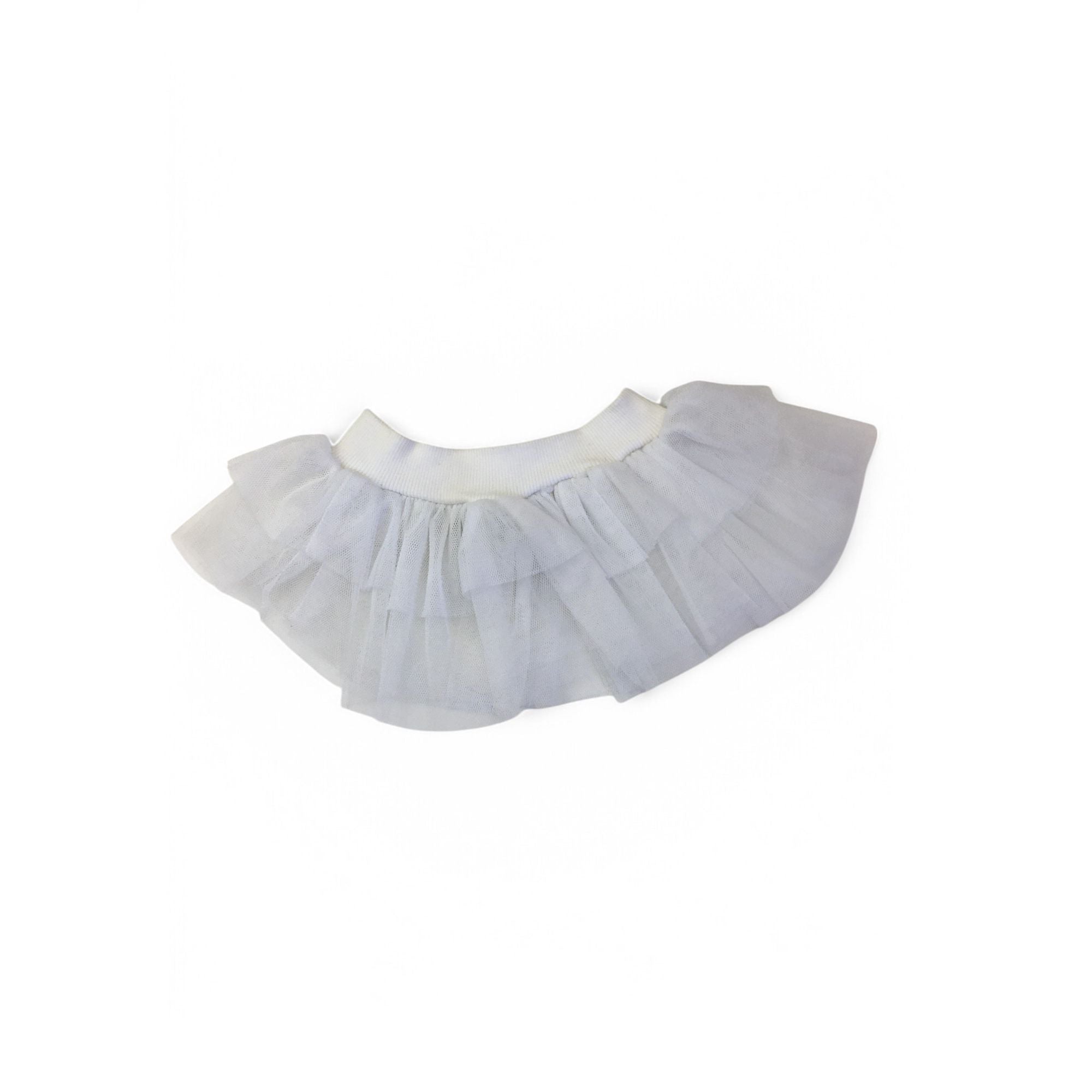 12-18M White Tulle Elastic Banded Skirt - Naartjie
