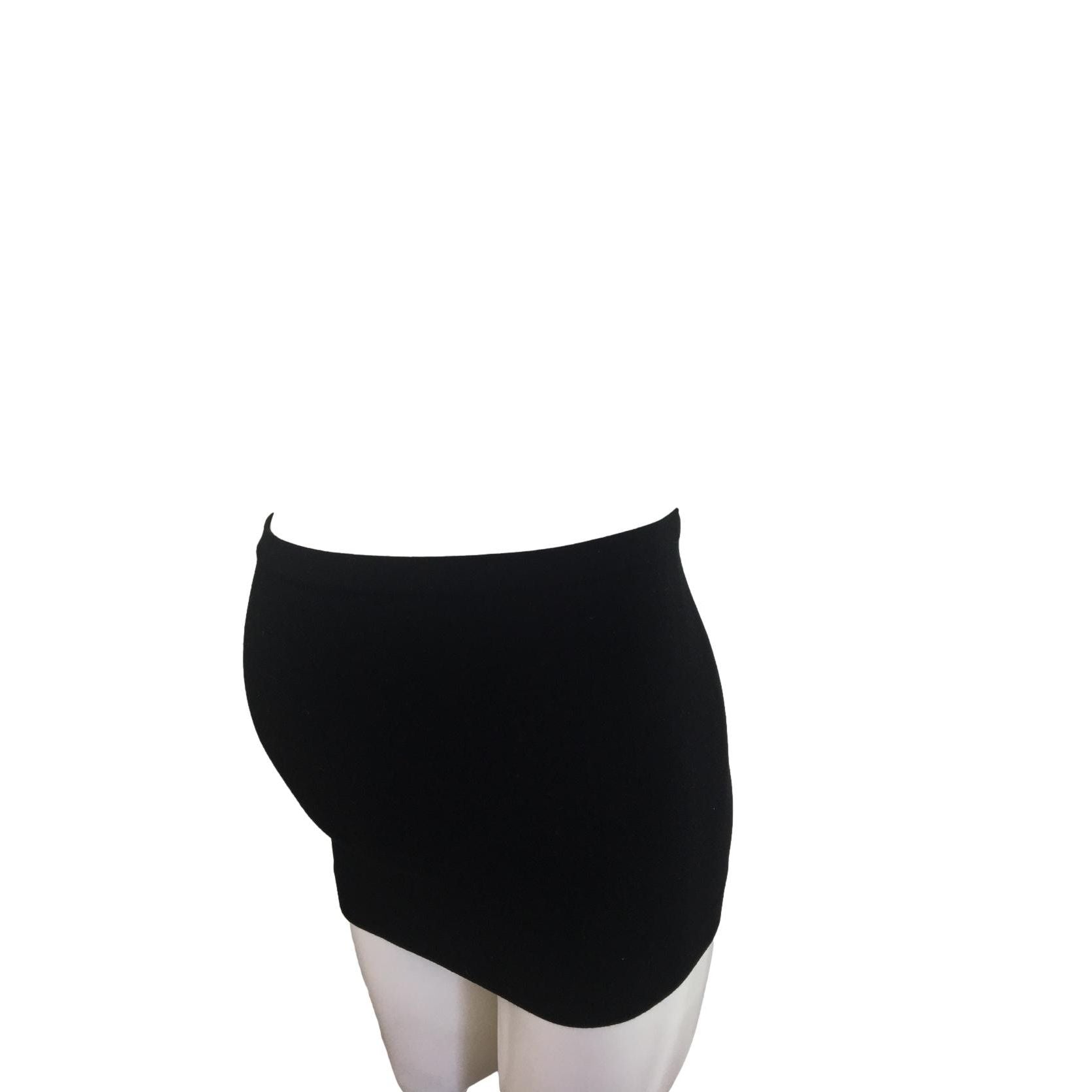 Small/Medium - Black Cotton Belly Band
