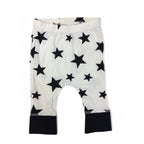 1-3M Cream & Black Star Cuffed Leggings - Woolworths