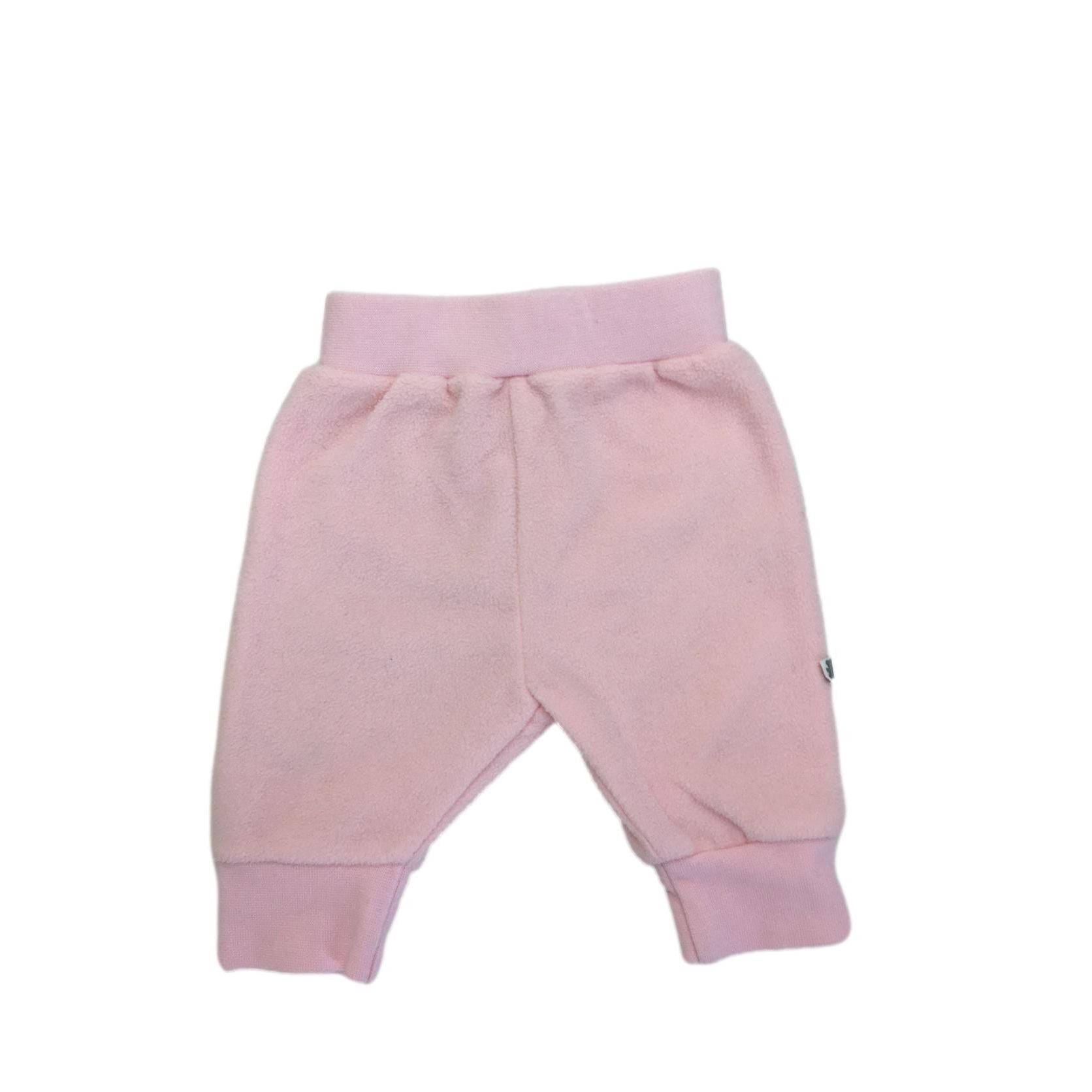 Newborn Pink Fleece Jogger - Woolworths
