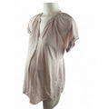 EUR Medium - Pink-Beige Viscose Maternity Blouse - H&M