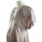 EUR Medium - Pink-Beige Viscose Maternity Blouse - H&M