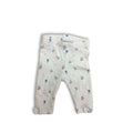 UK 0-1M White Floral Bow Detail Leggings - H&M