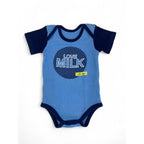 1-3M Blue "Love Milk" Bodysuit - Woolworths