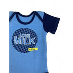 1-3M Blue "Love Milk" Bodysuit - Woolworths