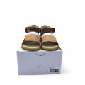 Size 5 - Tan Multi Stripe Leather Sandals - Little P & Keedo