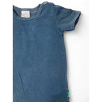 6-9M Dark Blue Organic Cotton Bodysuit - Fred's World by Green Cotton