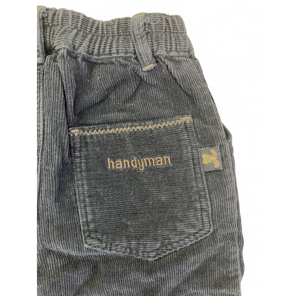 1-3M Navy Blue Corduroy Pants - Pippi Baby Wear