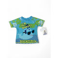 6-12M Blue-Green Whale Rashie Vest - Ackermans