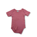 0-3M Pink Cotton Summer Bodysuit - Ackermans