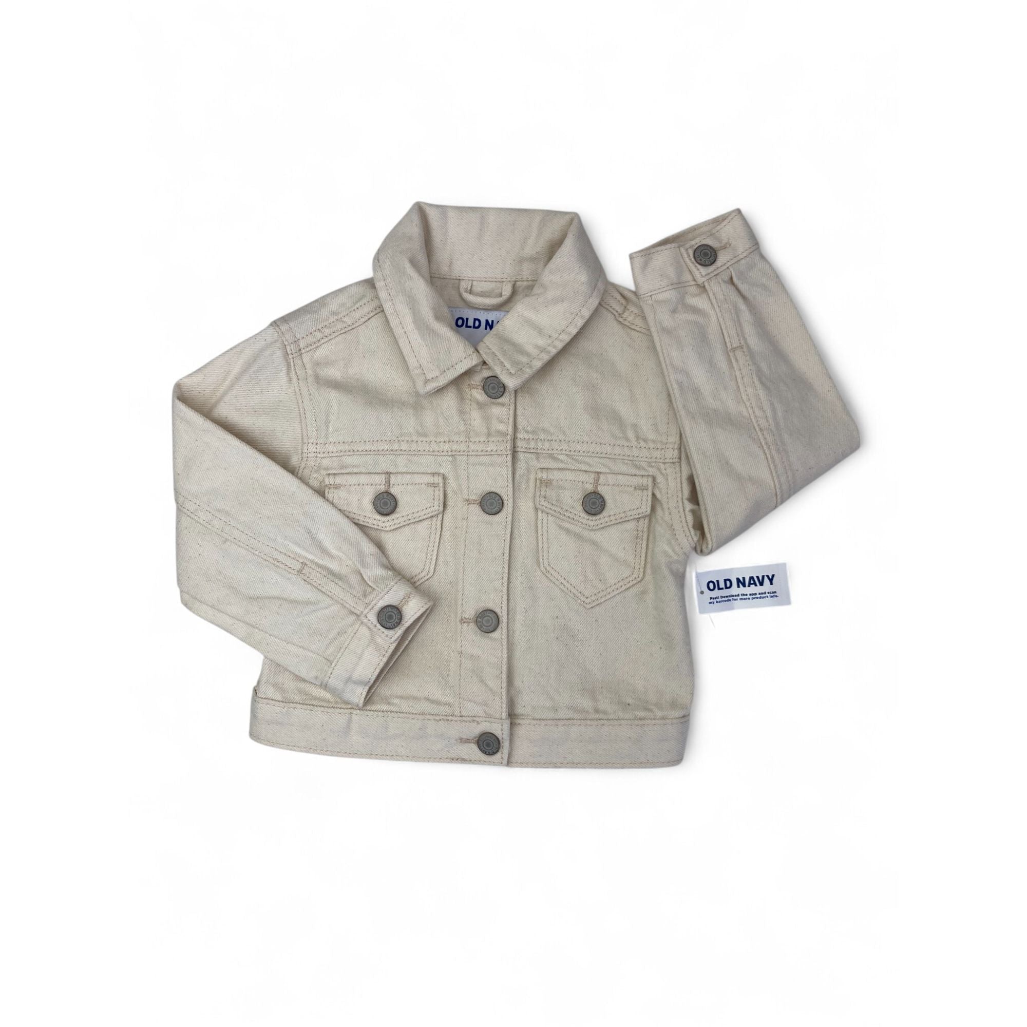 2Y Cream Denim Jacket - Old Navy