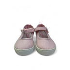 Size 5 - Light Pink Shimmer Mary Jane Canvas Shoe - OshKosh