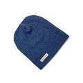 One Size - Dusty Blue Ribbed Slouch Beanie - Carter & Me