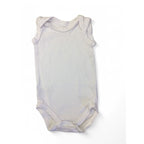 3-6M White Sleeveless Bodysuit - Woolworths