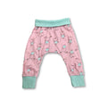 3-6M Pink & Mint Cat Leggings - Speku
