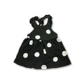 6-12M Grey & White Dotty Overall Dress - Woolworths