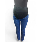 Size 34 - Mid Blue Denim Maternity Skinny Jeans - Cherry Melon
