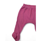 1-3M Pink Stripe Footed Leggings - Woolworths