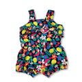 3M Navy Flower Easywaist Playsuit - Carter's