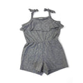 6-12M Grey & Silver Heart Playsuit - Jet