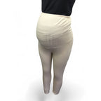 Size 10 - Beige Ribbed Maternity Jogger Leggings - Superbalist