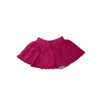 1-2Y Cerise Cotton Skirt - Schnooky Pie