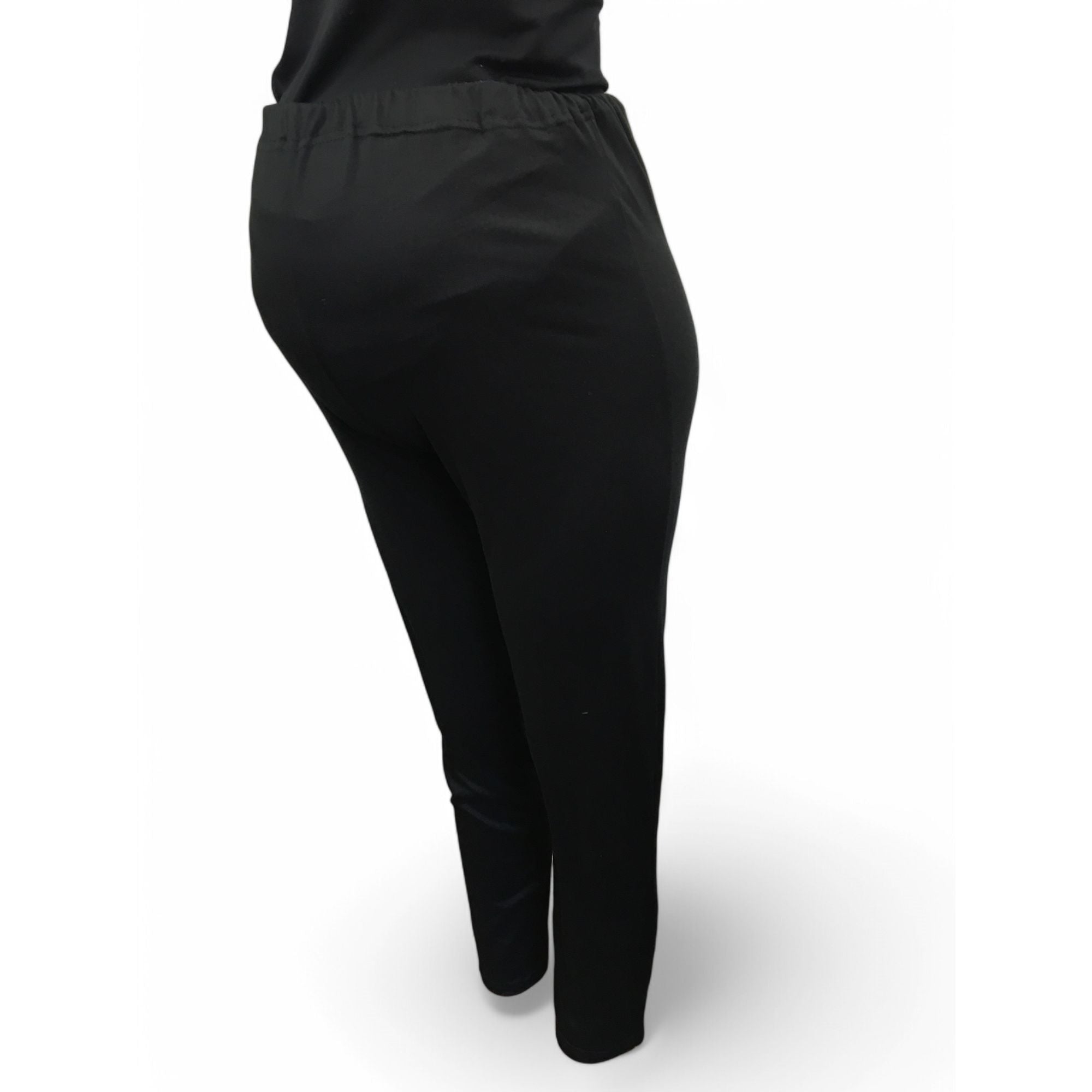 Size 38 - Black Maternity Leggings - Hannah Grace
