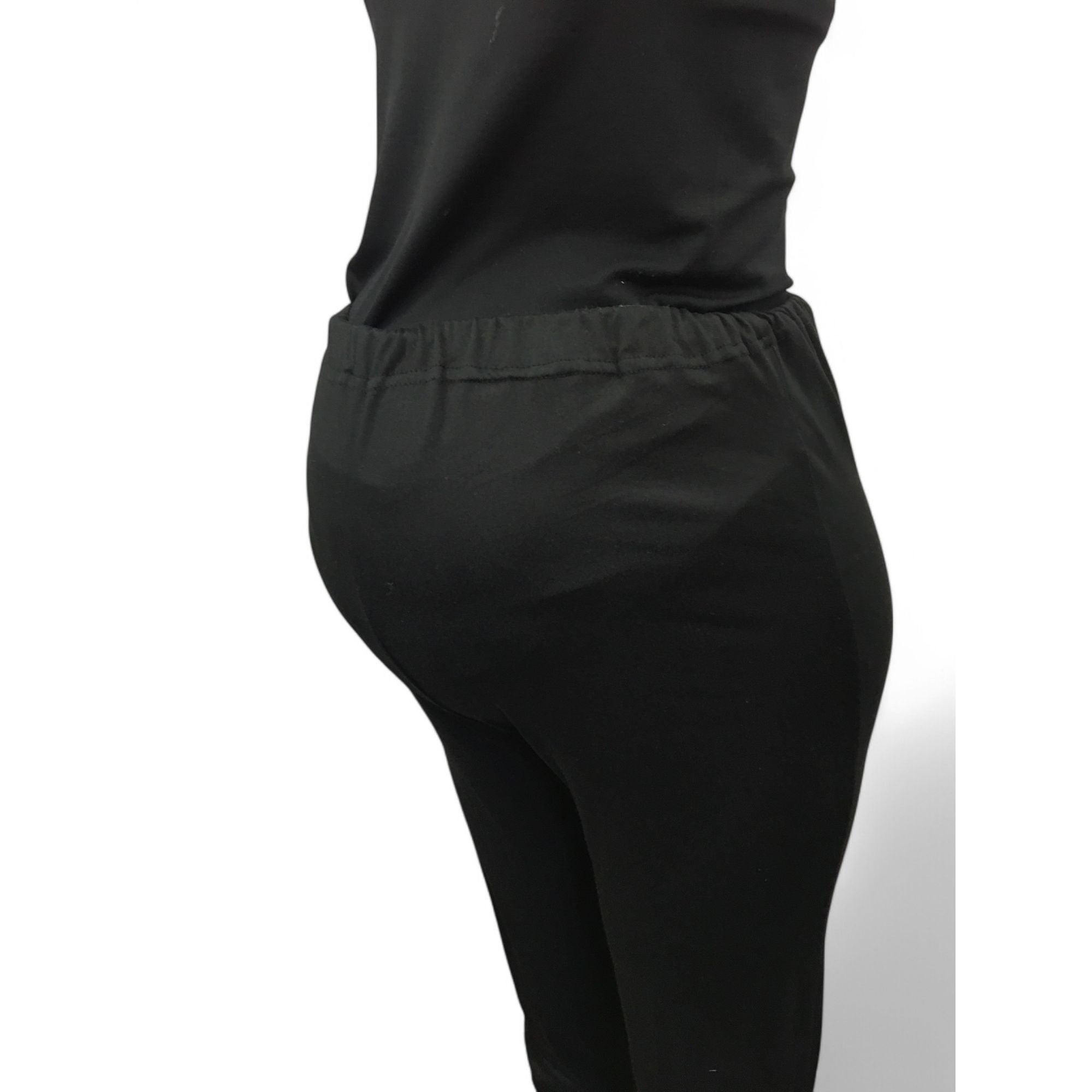 Size 38 - Black Maternity Leggings - Hannah Grace