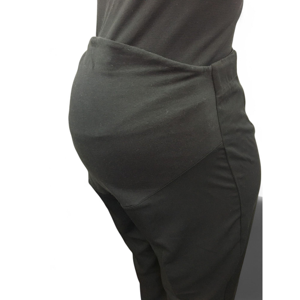 EUR Large - Black Loose Maternity Pants - H&M