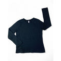9-10Y Black Cotton Long Sleeve T Shirt - Exact