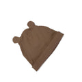 US 9-12M Tan Ribbed Ear Beanie - H&M